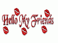 Hello my friends kisses gli